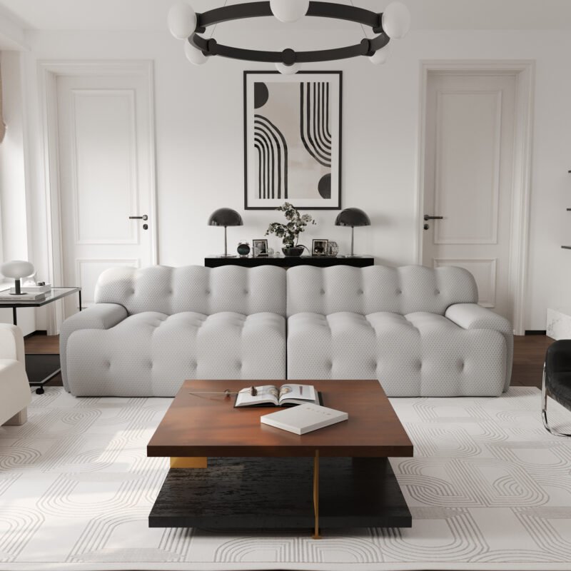 Extended Plump Modular Sofa